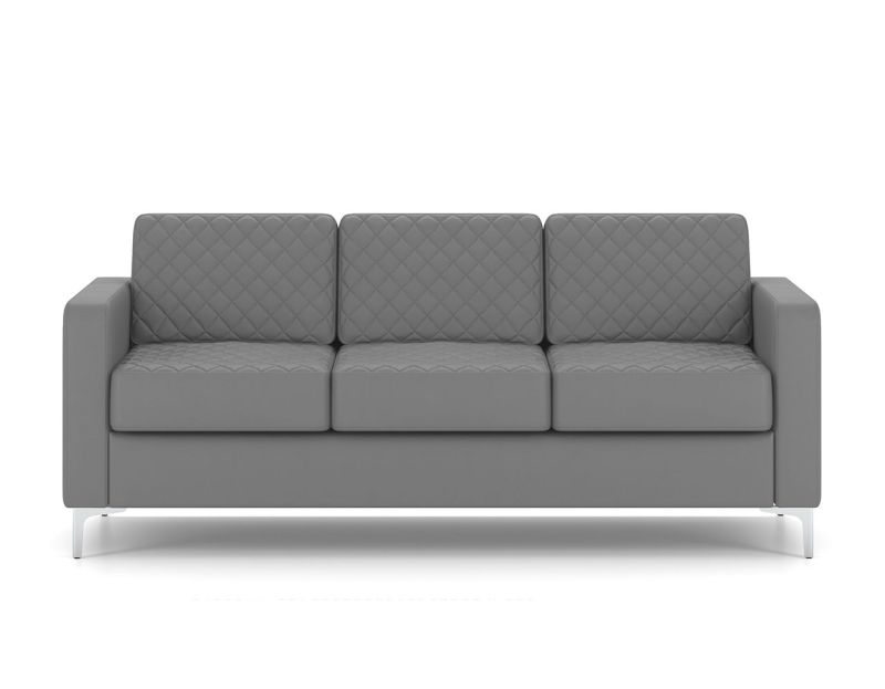 Диван трехместный Актив экокожа Euroline (996 железно-серый) | увеличить фото 1 Диван трехместный Актив экокожа Euroline (996 железно-серый) | фото 1